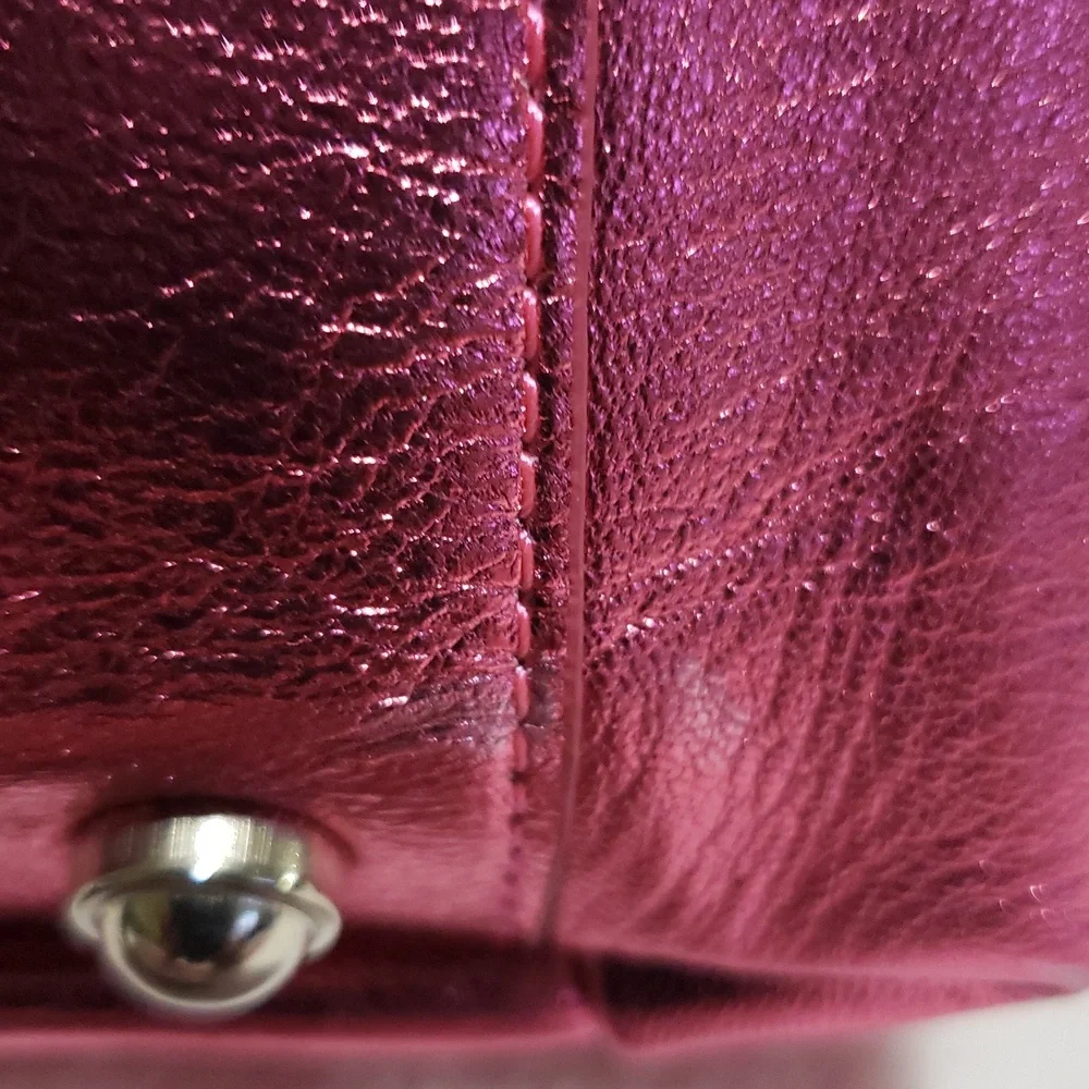 Free People Sabi Metallic Pink Shoulder Bag. NWOT‎